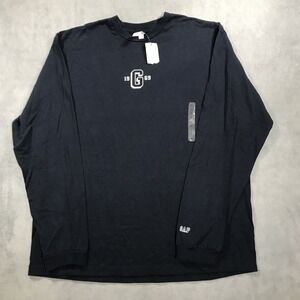 Vintage GAP T Shirt Mens Large Blue Long Sleeve Deadstock USA Made Y2K 90s Skate